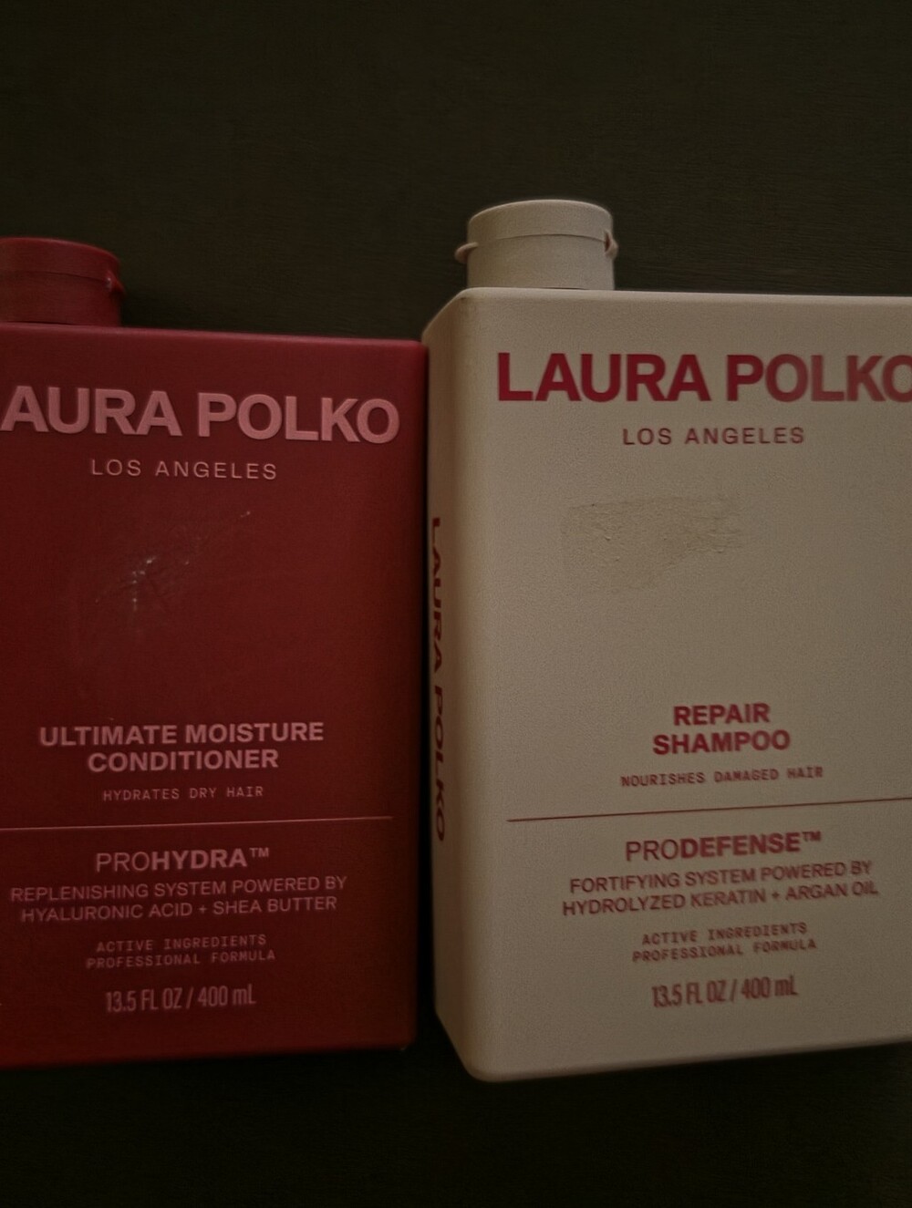 Laura Polko Repair Shampoo And Ultimate Moisture Conditioner Set 13.5fl Oz